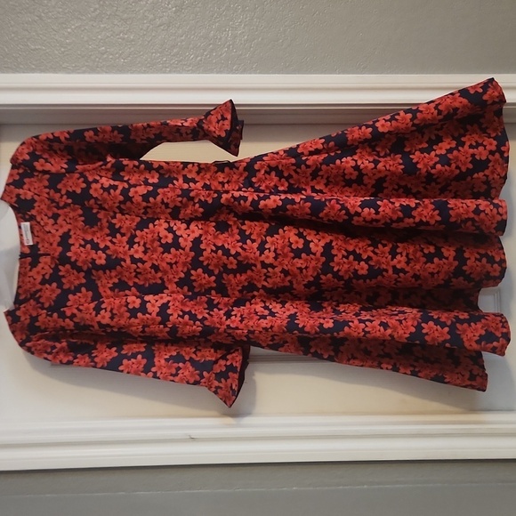 Peppermint Brand Dress size 12/13 yrs  Floral Winter Dress Christmas - Picture 2 of 5